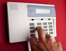 Home security control panel